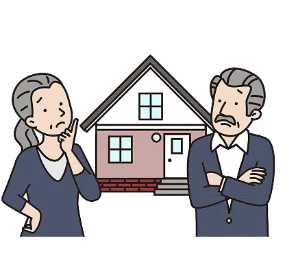 将来の永住権やビザ更新を見据えて相談する夫婦