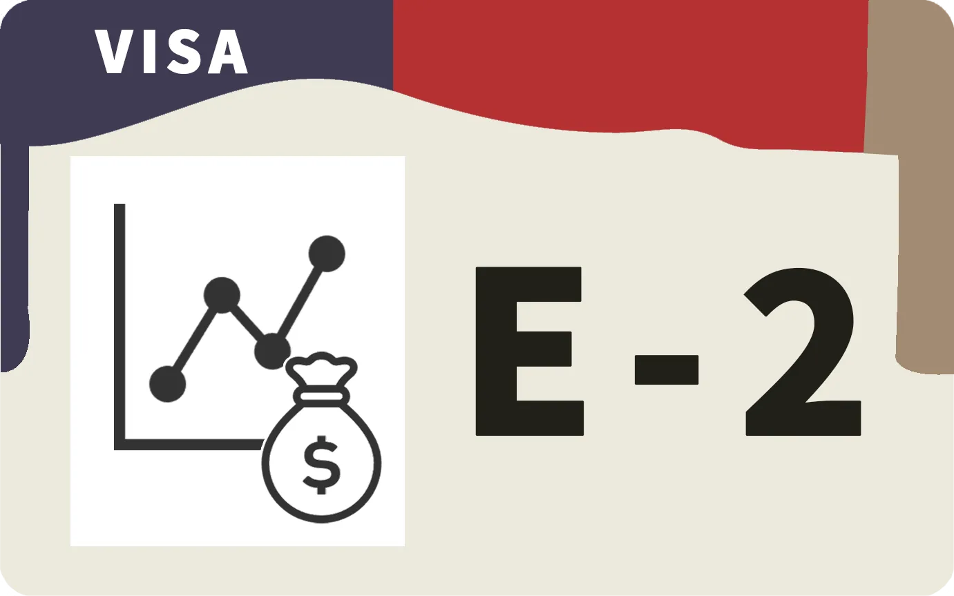 E-2投資家ビザを表すアイコン